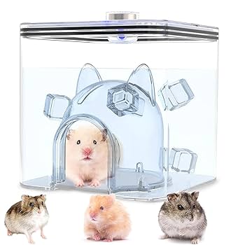 ハムスターハウス Amazon.co.jp: ハムスター飼育ボックス、ハムスターハウス 木製